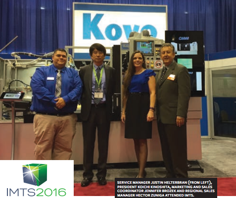  2016 IMTS Exhibition in Chicago